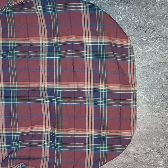 Made in USA. The Ascot Shop, La Jolla. 💯 Cotton button- up.  Women's size Large - Picture 13 of 14